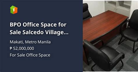 Offices For Sale in Salcedo Village, Metro Manila .